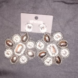 Earrings Chicos Originally $35.00 different style earrings